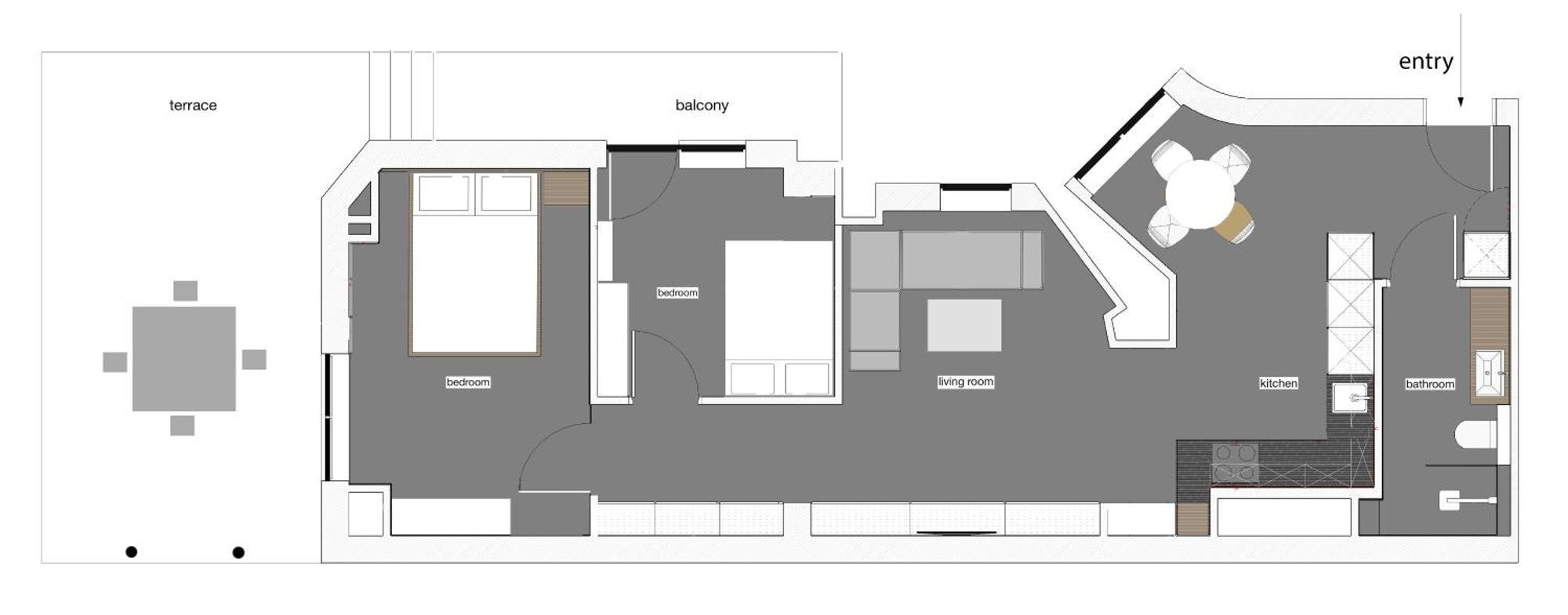 Art Room Boutique Apartment Kraków Eksteriør billede
